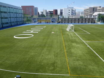 東邦大学付属東邦中学校・高等学校 施工実績 積水樹脂株式会社 人工芝