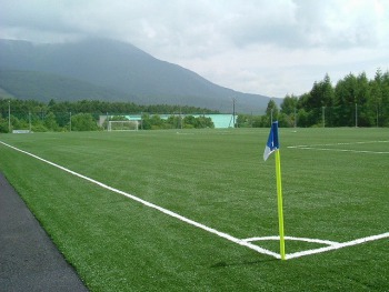 地球環境高等学校 女神湖サッカーグラウンド | 施工実績 | 積水