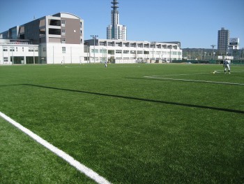 静岡県立科学技術高等学校 グラウンド 施工実績 積水樹脂株式会社 人工芝
