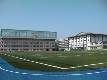 東海大学付属相模高等学校 松前記念総合グラウンド | 施工実績 | 積水
