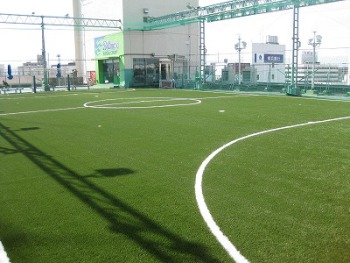 江ノ電 湘南ベルマーレ育成練習場 フットサルコート | 施工実績